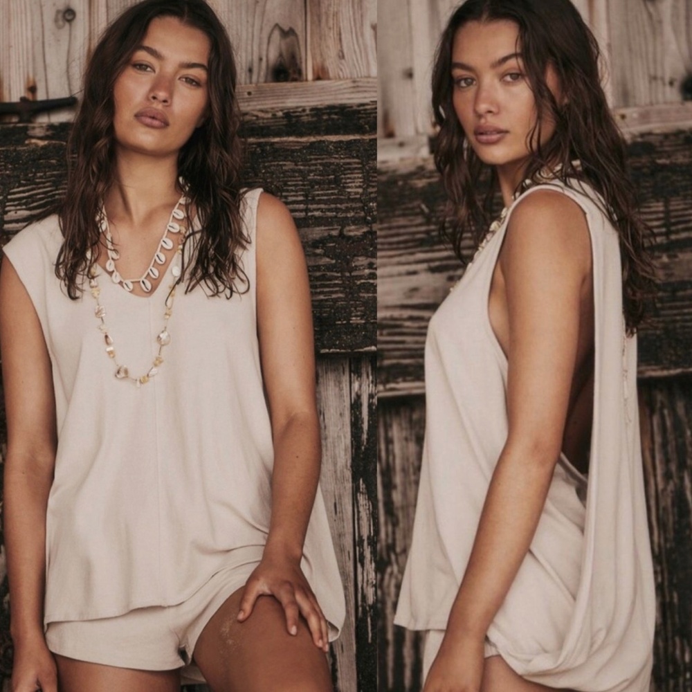 Free People 2 piece shorts set xs